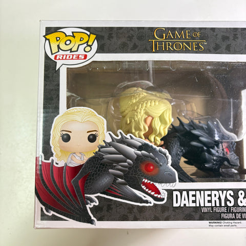 Daenerys & Drogon - Game of Thrones Funko Pop 15 Vinyl Figure (33.0 Cm L × 12.1 Cm W × 20.3 Cm H)