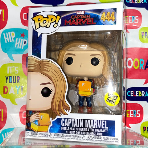 Captain Marvel (Glow) - Marvel Funko Pop 444