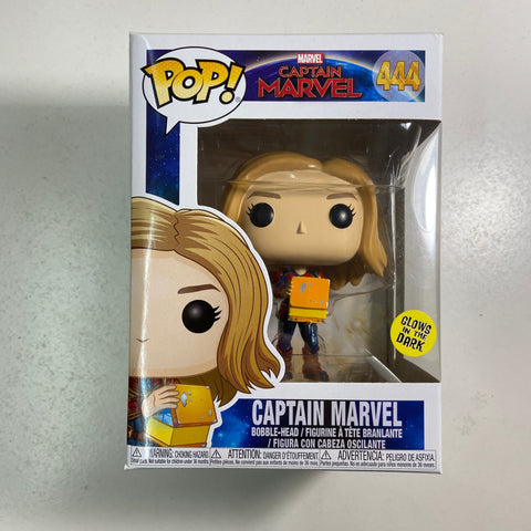 Captain Marvel (Glow) - Marvel Funko Pop 444