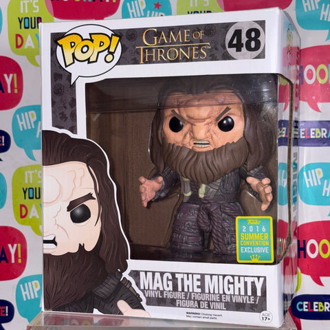 Mag The Mighty - Game of Thrones Funko Pop 48 Vinyl Figure Exclusive (22.8 Cm L × 16.5 Cm W × 14 Cm H)
