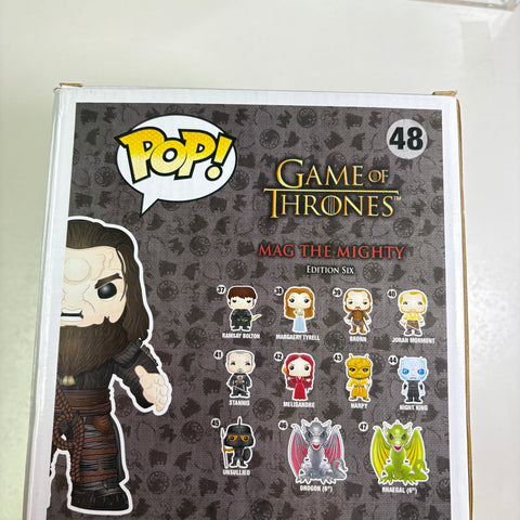 Mag The Mighty - Game of Thrones Funko Pop 48 Vinyl Figure Exclusive (22.8 Cm L × 16.5 Cm W × 14 Cm H)