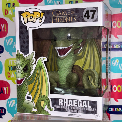 Rhaegal - Game of Thrones Funko Pop 47 Vinyl Figure (22.8 Cm L × 16.5 Cm W × 14 Cm H)