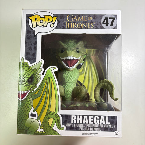 Rhaegal - Game of Thrones Funko Pop 47 Vinyl Figure (22.8 Cm L × 16.5 Cm W × 14 Cm H)