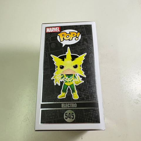 Electro - Marvel Funko Pop 545 Vinyl Figure (11.4 Cm L × 8.9 Cm W × 15.9 Cm H)