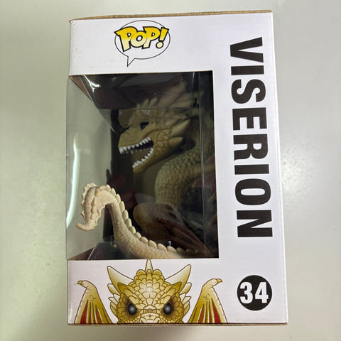 Viserion - Game of Thrones Funko Pop 34 Vinyl Figure (22.8 Cm L × 16.5 Cm W × 14 Cm H)