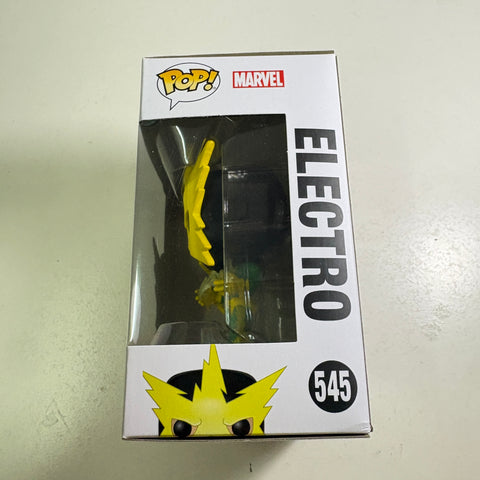 Electro - Marvel Funko Pop 545 Vinyl Figure (11.4 Cm L × 8.9 Cm W × 15.9 Cm H)