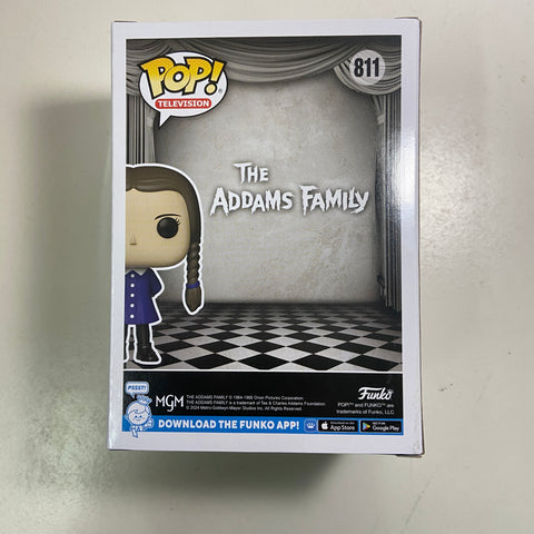 Wednesday Addams (Diamond Glitter) - 811 The Addams Family Funko Pop 811 Spirit Halloween Exclusive