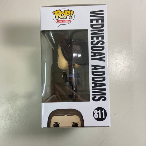 Wednesday Addams (Diamond Glitter) - 811 The Addams Family Funko Pop 811 Spirit Halloween Exclusive