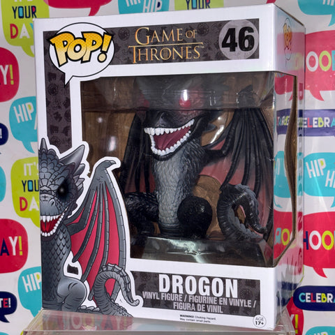Drogon - Game of Thrones Funko Pop 46 Vinyl Figure Exclusive (22.8 Cm L × 16.5 Cm W × 14 Cm H)