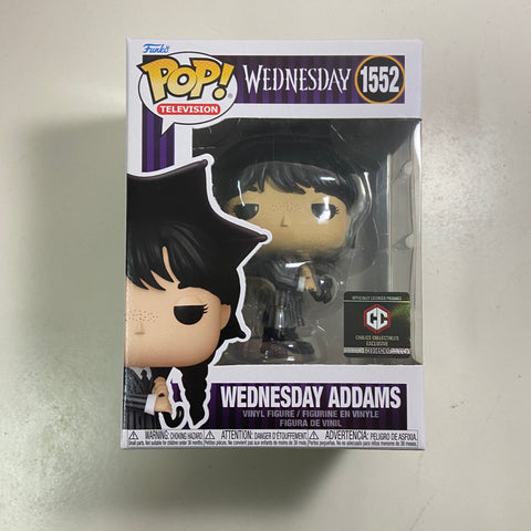 Wednesday Addams (W/ Umbrella) - The Addams Family Funko Pop 1552 Chalice Exclusive