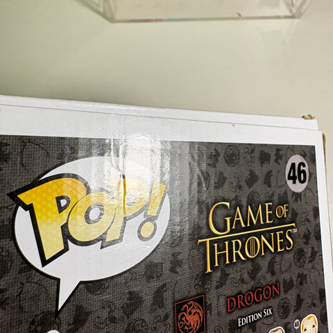 Drogon - Game of Thrones Funko Pop 46 Vinyl Figure Exclusive (22.8 Cm L × 16.5 Cm W × 14 Cm H)