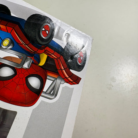 Spider-Man with Spider Mobile - Marvel Funko Pop 51 Vinyl Figure (22.8 Cm L × 16.5 Cm W × 14 Cm H)