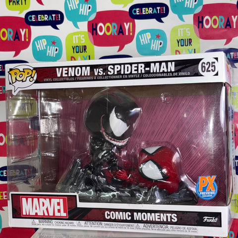 Venom vs Spiderman - Marvel Funko Pop 625 Vinyl Figure (33.0 Cm L × 12.1 Cm W × 20.3 Cm H)