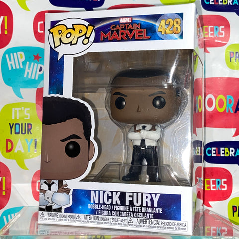 Captain Marvel - Nick Fury Marvel Funko Pop 428