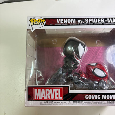 Venom vs Spiderman - Marvel Funko Pop 625 Vinyl Figure (33.0 Cm L × 12.1 Cm W × 20.3 Cm H)