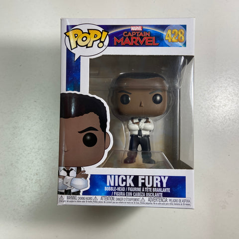 Captain Marvel - Nick Fury Marvel Funko Pop 428