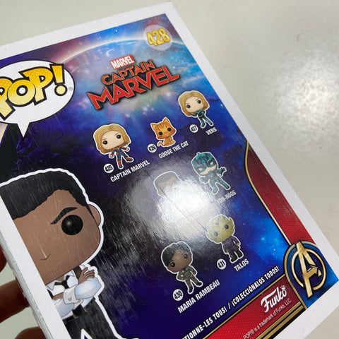 Captain Marvel - Nick Fury Marvel Funko Pop 428