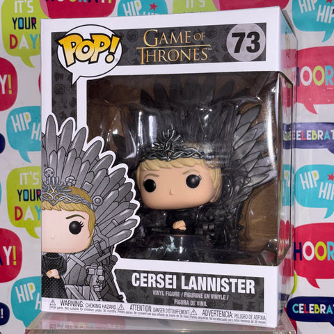 Cersei Lannister on the Iron Throne - Game of Thrones Funko Pop 73 Vinyl Figure (22.8 Cm L × 16.5 Cm W × 14 Cm H)