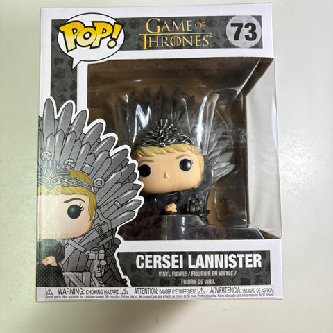 Cersei Lannister on the Iron Throne - Game of Thrones Funko Pop 73 Vinyl Figure (22.8 Cm L × 16.5 Cm W × 14 Cm H)