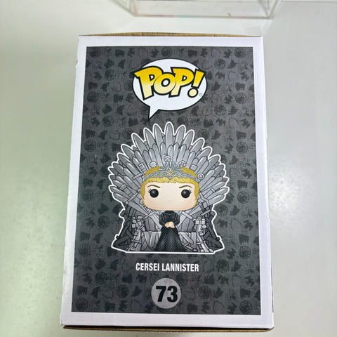 Cersei Lannister on the Iron Throne - Game of Thrones Funko Pop 73 Vinyl Figure (22.8 Cm L × 16.5 Cm W × 14 Cm H)