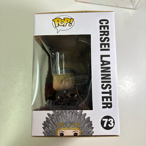 Cersei Lannister on the Iron Throne - Game of Thrones Funko Pop 73 Vinyl Figure (22.8 Cm L × 16.5 Cm W × 14 Cm H)