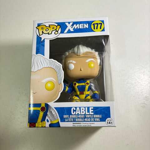 Cable - X-Men Marvel Funko Pop 177 Vinyl Figure (11.4 Cm L × 8.9 Cm W × 15.9 Cm H)