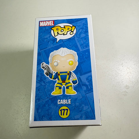 Cable - X-Men Marvel Funko Pop 177 Vinyl Figure (11.4 Cm L × 8.9 Cm W × 15.9 Cm H)