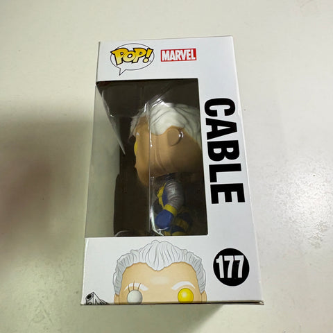 Cable - X-Men Marvel Funko Pop 177 Vinyl Figure (11.4 Cm L × 8.9 Cm W × 15.9 Cm H)