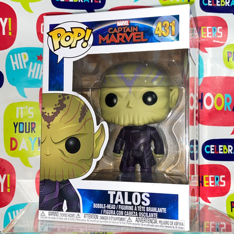 Captain Marvel - Talos Marvel Funko Pop 431