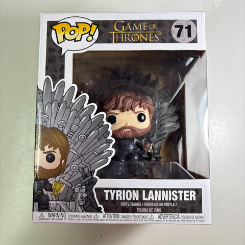 Tyrion Lannister on the Iron Throne - Game of Thrones Funko Pop 71 Vinyl Figure (22.8 Cm L × 16.5 Cm W × 14 Cm H)