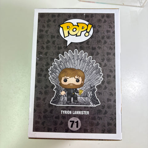 Tyrion Lannister on the Iron Throne - Game of Thrones Funko Pop 71 Vinyl Figure (22.8 Cm L × 16.5 Cm W × 14 Cm H)