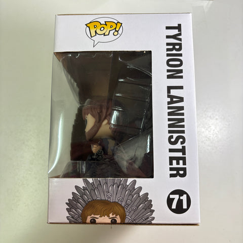 Tyrion Lannister on the Iron Throne - Game of Thrones Funko Pop 71 Vinyl Figure (22.8 Cm L × 16.5 Cm W × 14 Cm H)