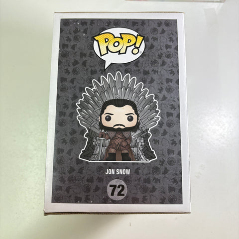Jon Snow on the Iron Throne - Game of Thrones Funko Pop 72 Vinyl Figure (22.8 Cm L × 16.5 Cm W × 14 Cm H)