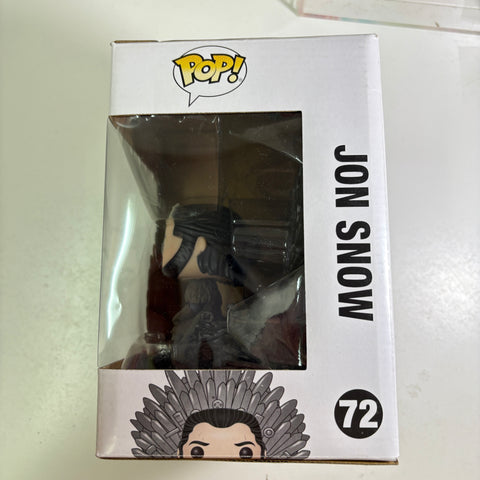 Jon Snow on the Iron Throne - Game of Thrones Funko Pop 72 Vinyl Figure (22.8 Cm L × 16.5 Cm W × 14 Cm H)