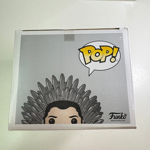 Jon Snow on the Iron Throne - Game of Thrones Funko Pop 72 Vinyl Figure (22.8 Cm L × 16.5 Cm W × 14 Cm H)