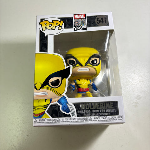 Wolverine - X-Men Marvel Funko Pop 547 Vinyl Figure (11.4 Cm L × 8.9 Cm W × 15.9 Cm H)