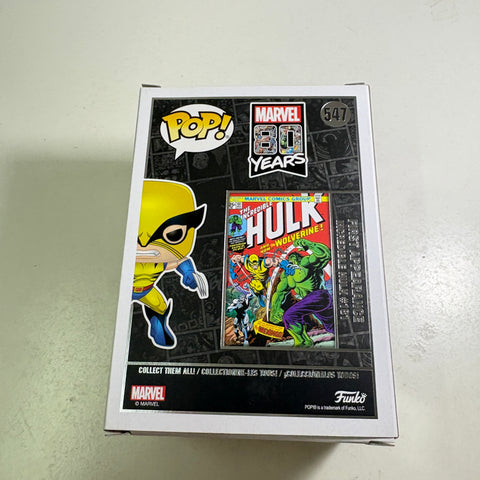 Wolverine - X-Men Marvel Funko Pop 547 Vinyl Figure (11.4 Cm L × 8.9 Cm W × 15.9 Cm H)
