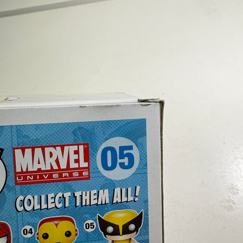 Wolverine - X-Men Marvel Funko Pop 05 Vinyl Figure (11.4 Cm L × 8.9 Cm W × 15.9 Cm H)
