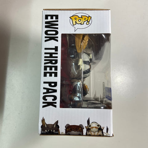 Teebo, Chief Chirpa & Logray - Star Wars Funko Pop 3 Pack Walmart Exclusive