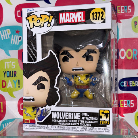 Wolverine - X-Men Marvel Funko Pop 1372 Vinyl Figure (11.4 Cm L × 8.9 Cm W × 15.9 Cm H)