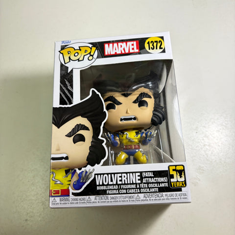 Wolverine - X-Men Marvel Funko Pop 1372 Vinyl Figure (11.4 Cm L × 8.9 Cm W × 15.9 Cm H)