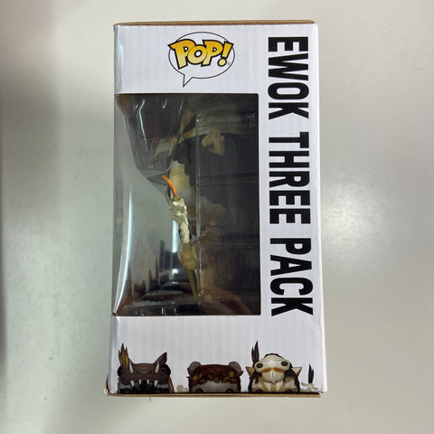 Teebo, Chief Chirpa & Logray - Star Wars Funko Pop 3 Pack Walmart Exclusive