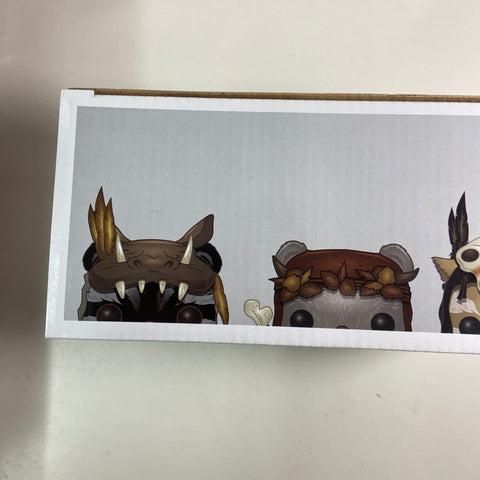 Teebo, Chief Chirpa & Logray - Star Wars Funko Pop 3 Pack Walmart Exclusive