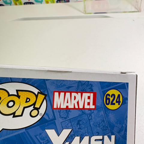 BOX FLAWS VIEW PHOTOS Mister Sinister - X-Men Marvel Funko Pop 624 Vinyl Figure (11.4 Cm L × 8.9 Cm W × 15.9 Cm H)
