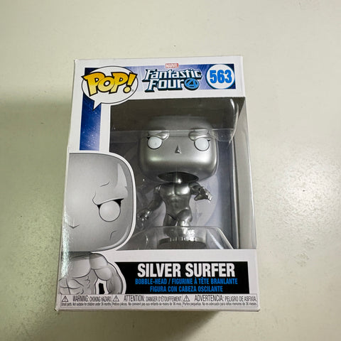 Silver Surfer - Fantastic Four Marvel Funko Pop 563 Vinyl Figure (11.4 Cm L × 8.9 Cm W × 15.9 Cm H)