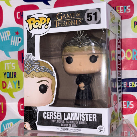 Cersei Lannister - Game of Thrones Funko Pop 51 Vinyl Figure (11.4 Cm L × 8.9 Cm W × 15.9 Cm H)