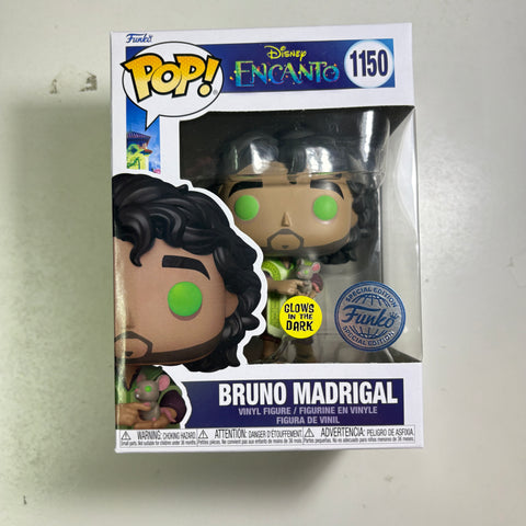 Bruno Madrigal - Disney Encanto Funko Pop 1150 Exclusive Glow in The Dark