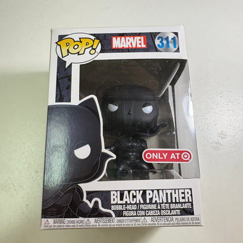 Black Panther - Marvel Funko Pop 311 Vinyl Figure (11.4 Cm L × 8.9 Cm W × 15.9 Cm H)