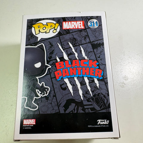Black Panther - Marvel Funko Pop 311 Vinyl Figure (11.4 Cm L × 8.9 Cm W × 15.9 Cm H)