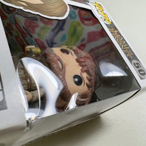 BOX FLAWS VIEW PHOTOS Tyrion Lannister - Game of Thrones Funko Pop 50 Vinyl Figure (11.4 Cm L × 8.9 Cm W × 15.9 Cm H)